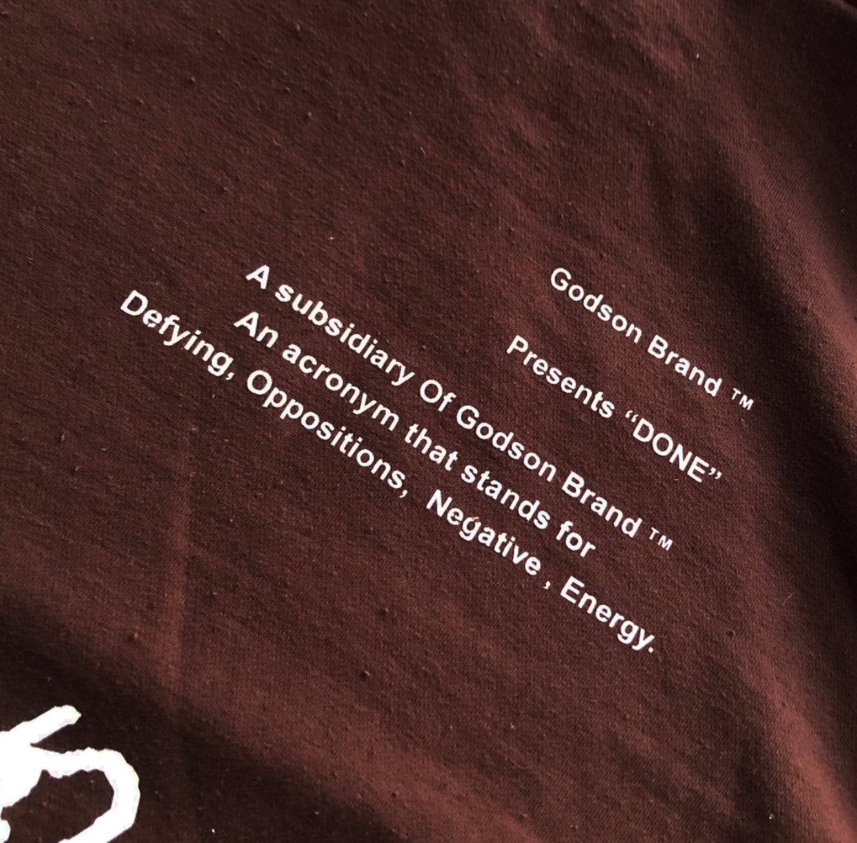 “DONE” CONCEPT HOODIE