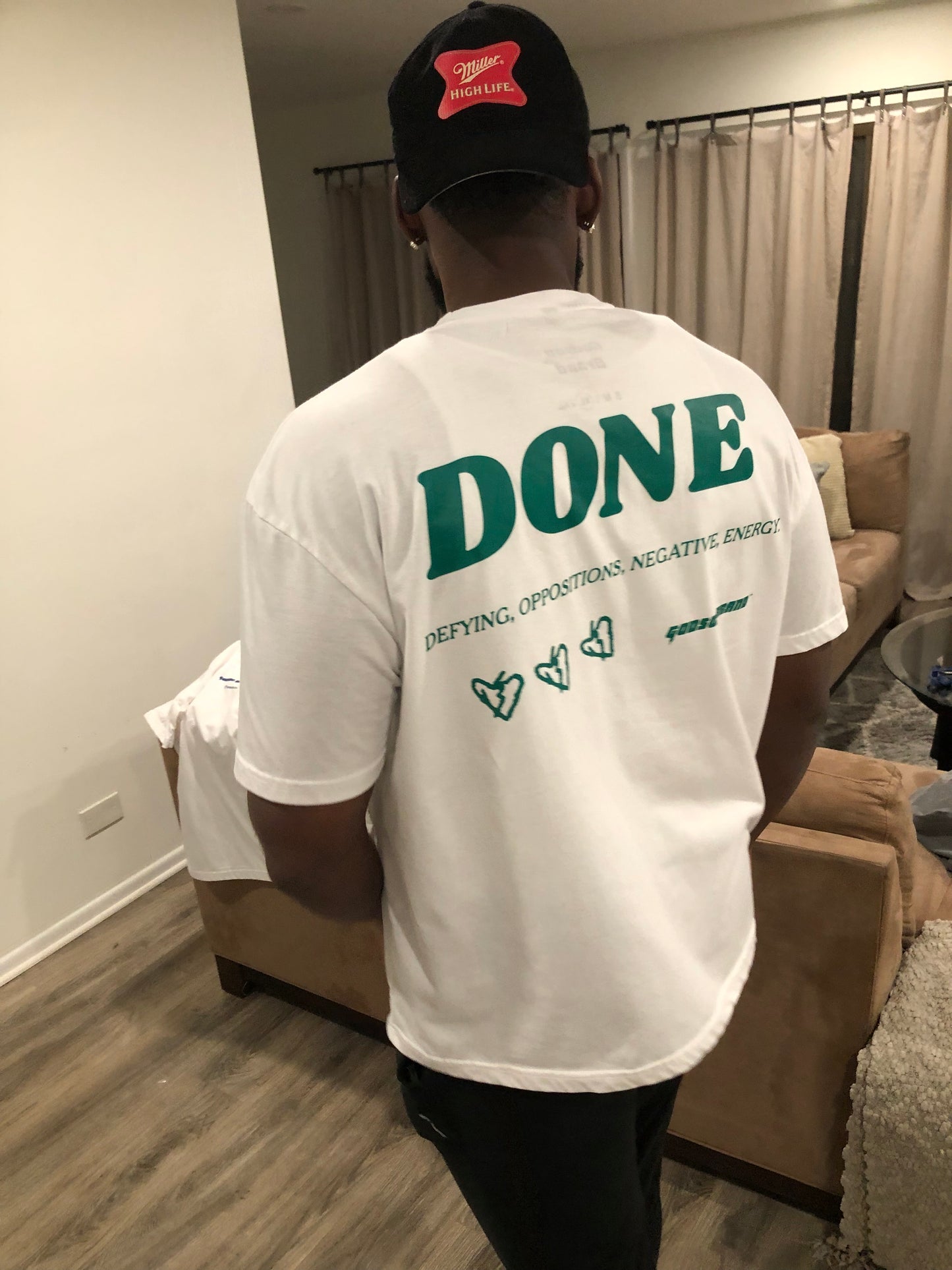 “DONE” TEE