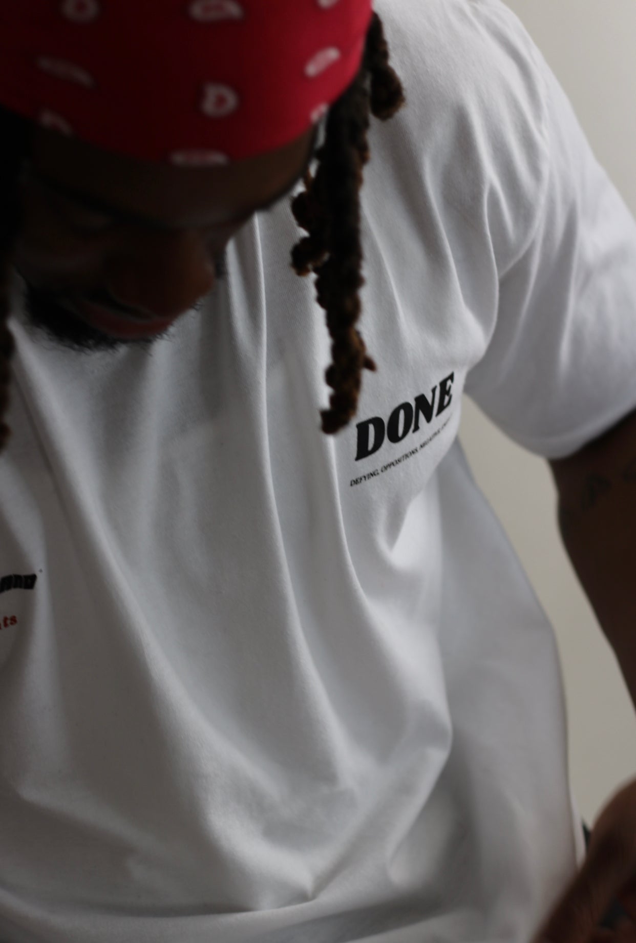 “DONE” TEE