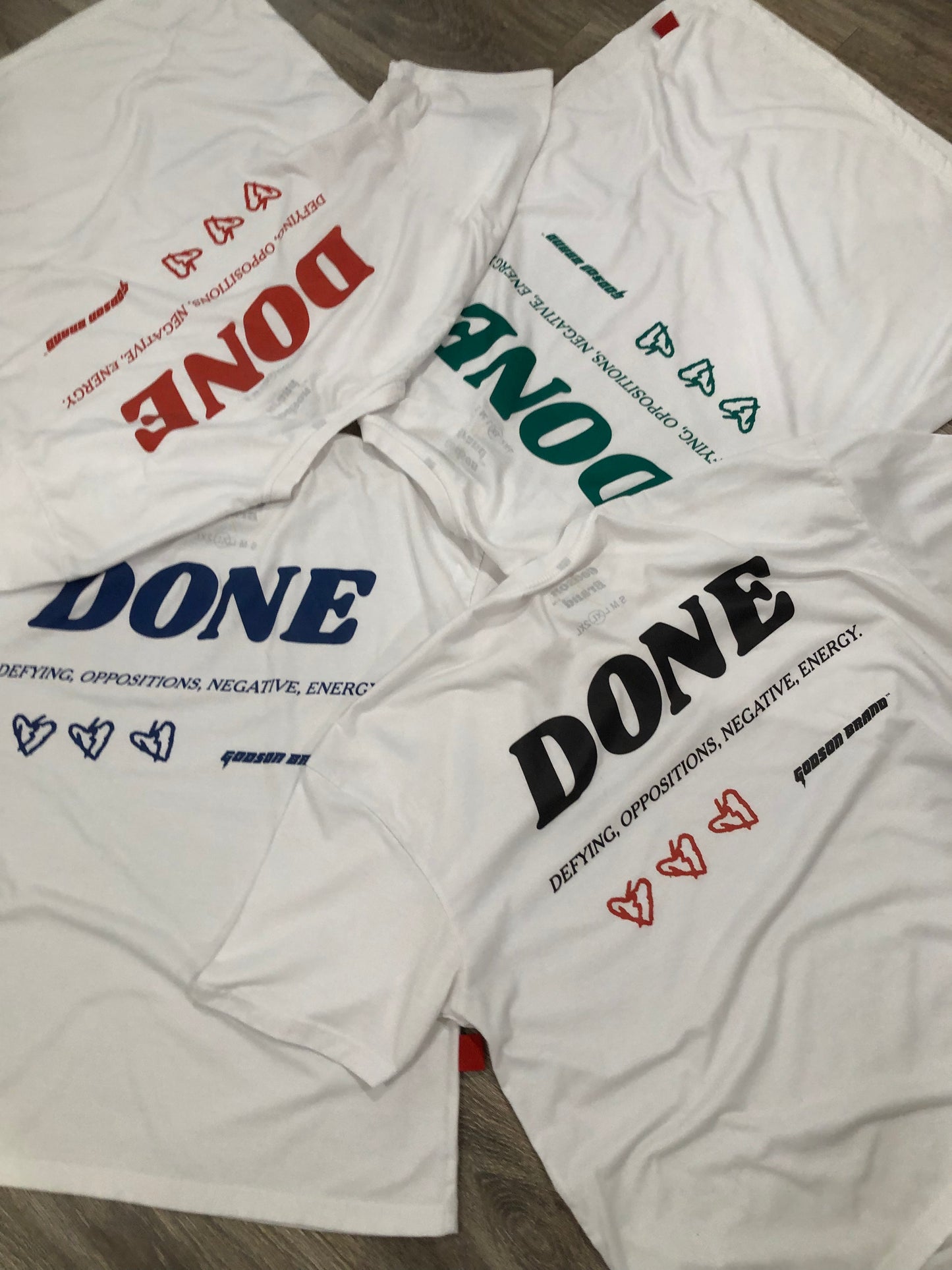 “DONE” TEE
