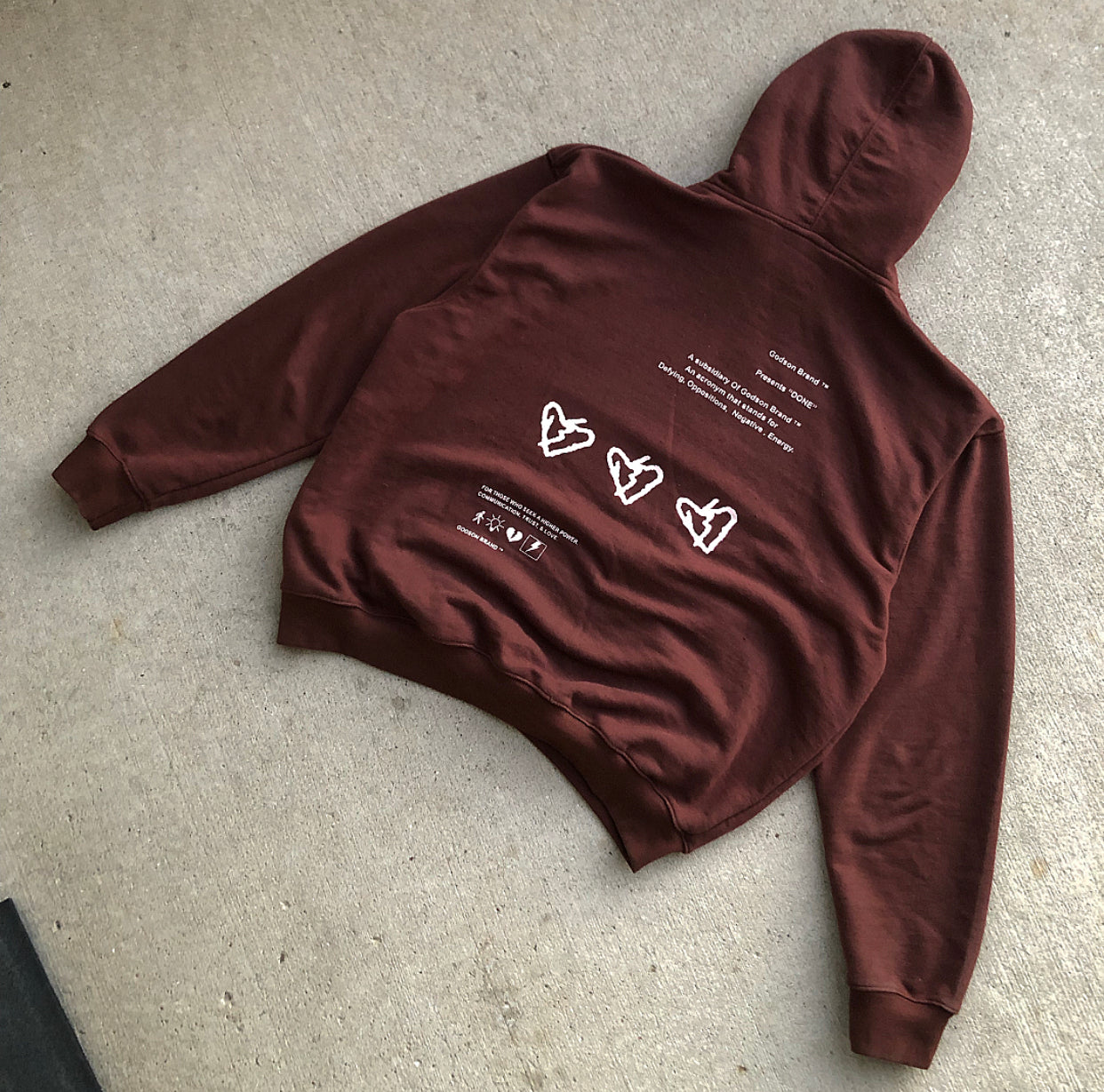 “DONE” CONCEPT HOODIE