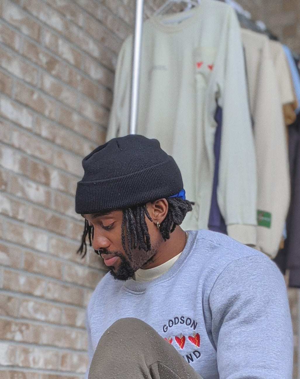 Three Heart Crewneck Sweater