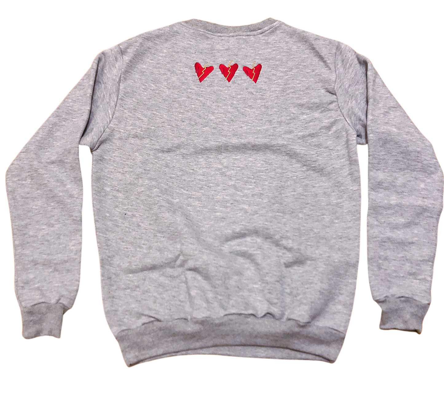 Three Heart Crewneck Sweater