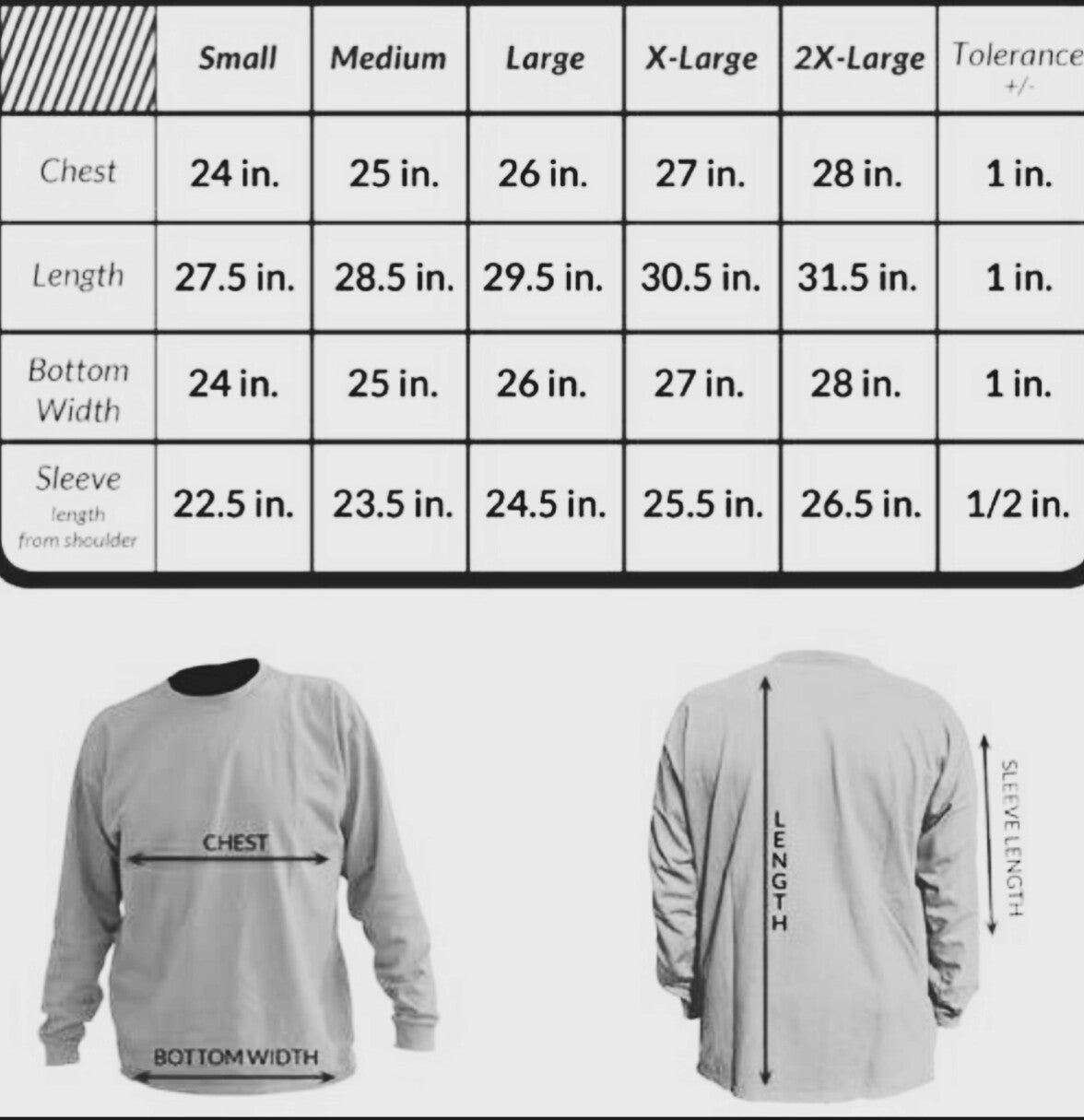 Three Heart Long-sleeve