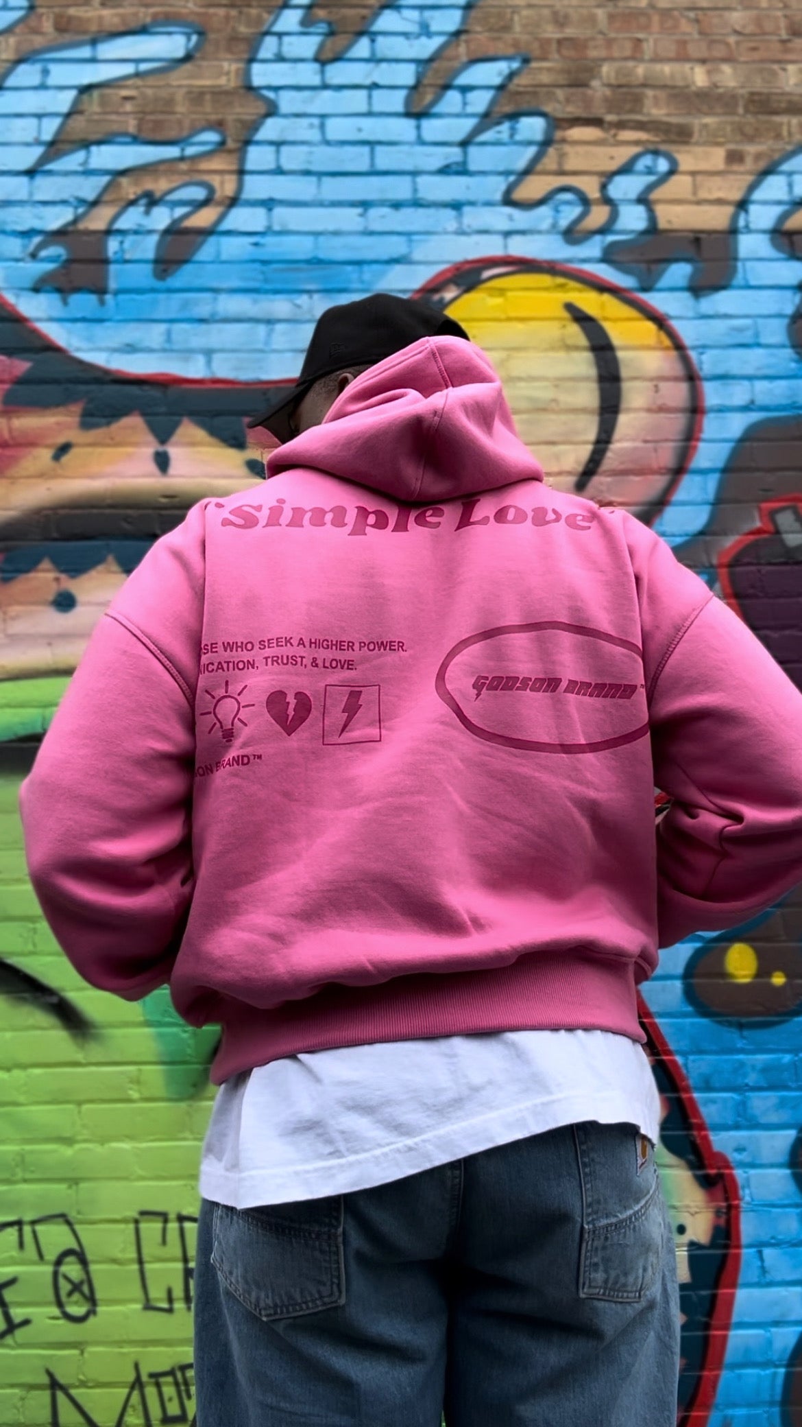 “Simple Love” Cropped Hoodie