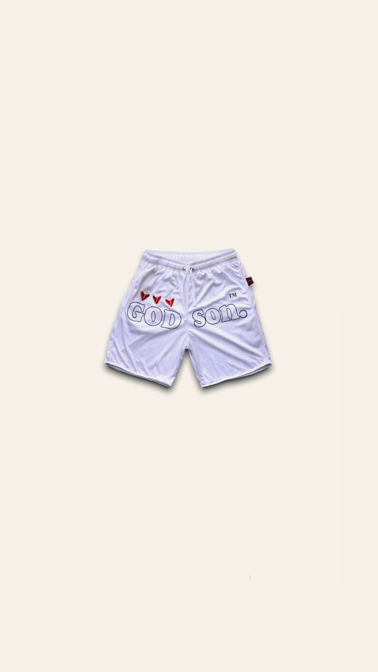 “Oversized Logo” Shorts