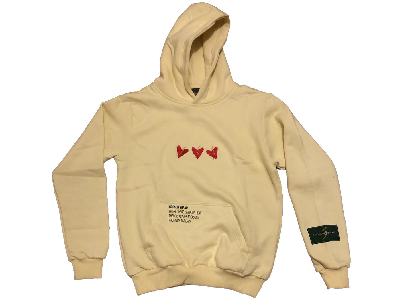 Three Heart Hoodie