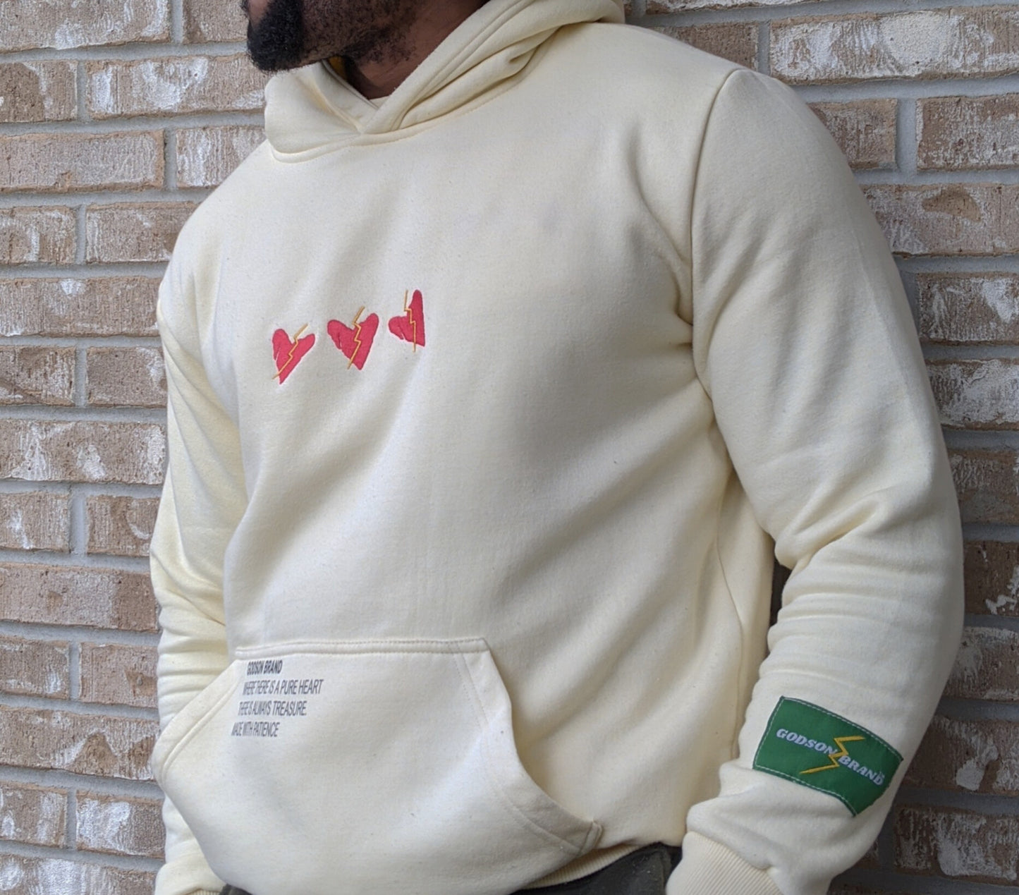 Three Heart Hoodie