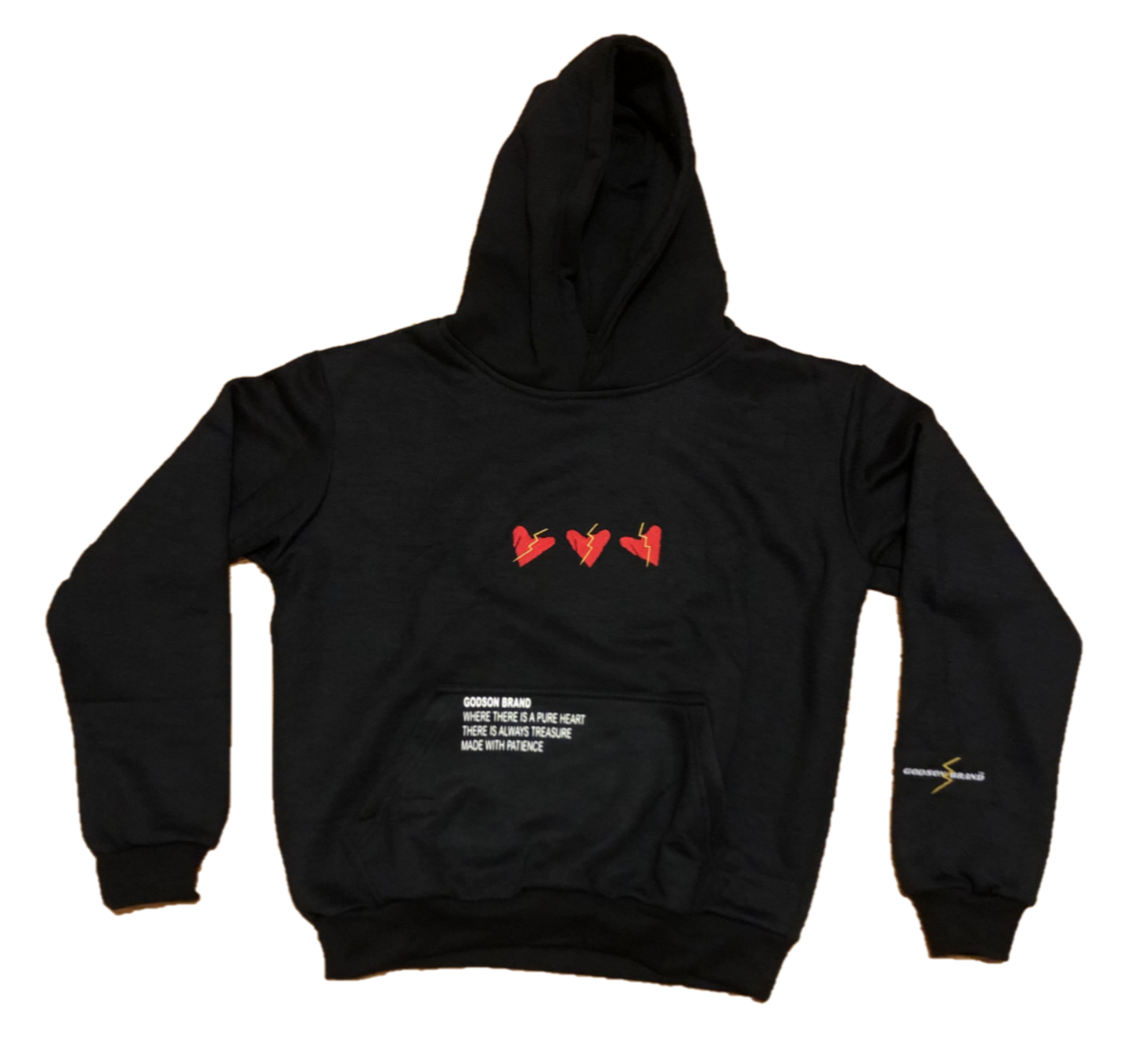 Three Heart Hoodie